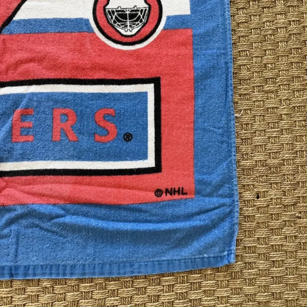 Vintage New York Rangers NHL Hockey Beach Towel 29” X 56”